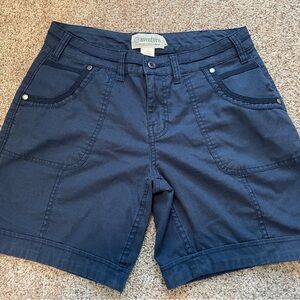 Aventura Women's Navy Casual Utility Shorts